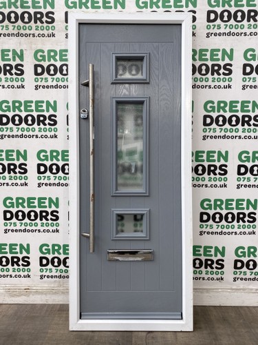 Thin narrow front doors - thin,