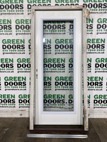 Composite back door wooden - back,